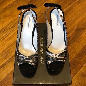 Emporio Armani Wedge Size 36 1/2